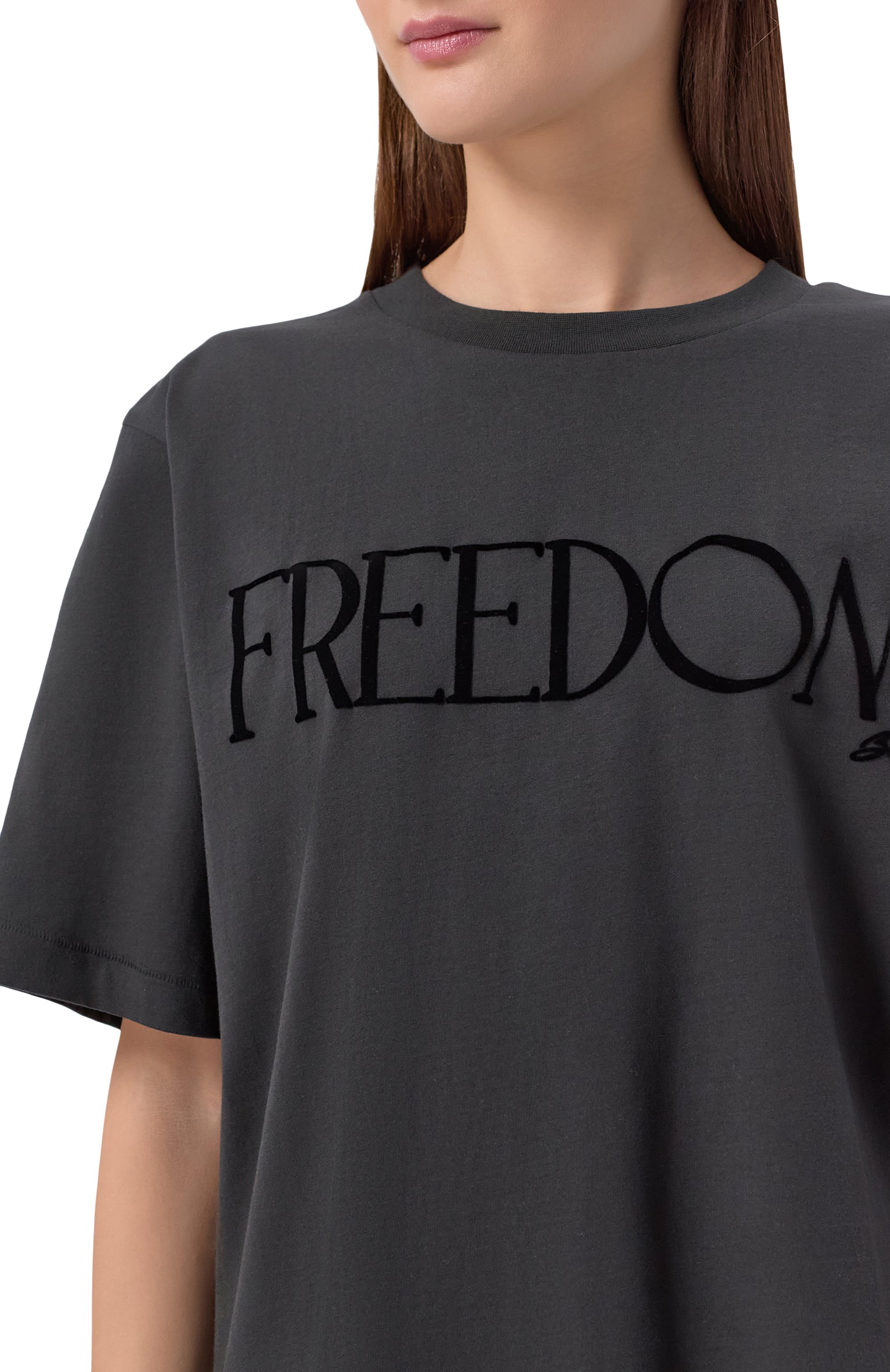 Хлопковая футболка BOSS ORANGE, арт. 50556993, фото 5