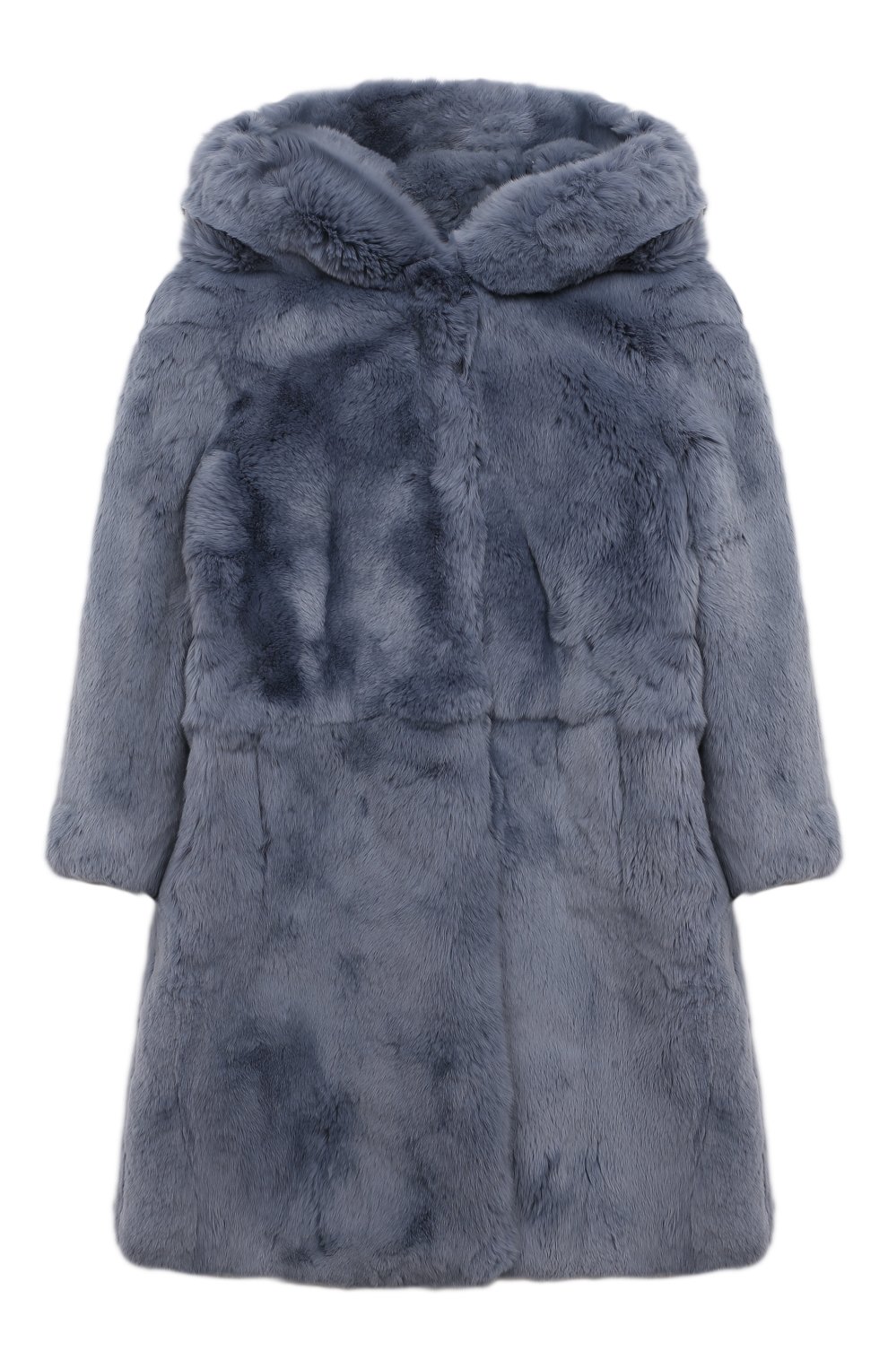 Шуба из кролика YVES SALOMON ENFANT, арт. 22WEM90168REXX, фото 1