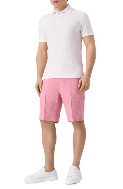 Льняные шорты PAUL&SHARK, арт. 25414042, фото 2