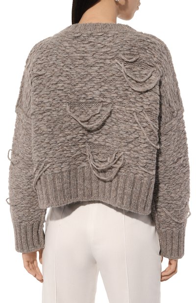 Шерстяной свитер ISABEL BENENATO, арт. DK62F24, фото 4