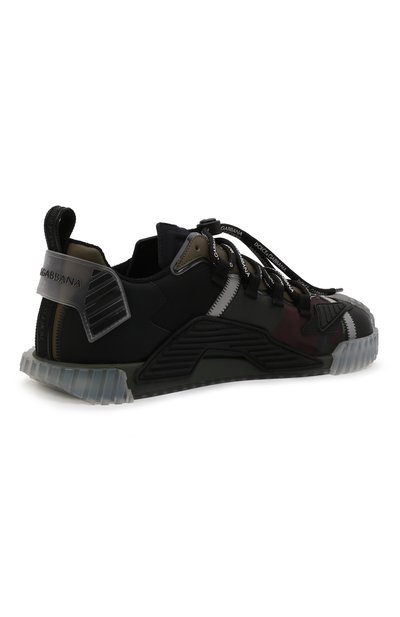 Комбинированные кеды ns1 DOLCE & GABBANA хаки цвета по цене 94450 руб., арт. CS1770/AQ713, фото 5 Комбинированные кеды ns1 DOLCE & GABBANA, арт. CS1770/AQ713, фото 5