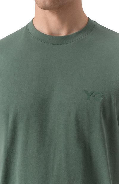 Хлопковая футболка Y-3, арт. JM7870, фото 5