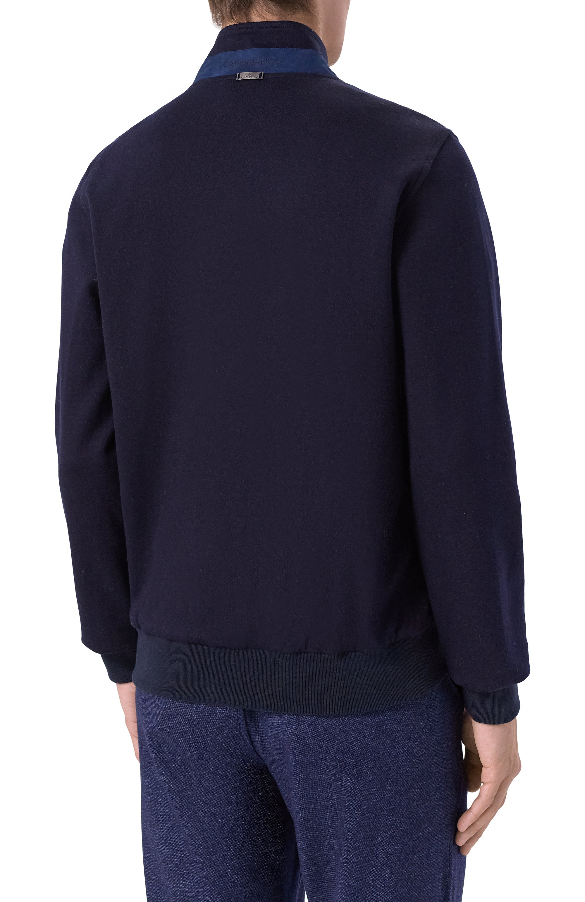 Хлопковая толстовка CAPOBIANCO, арт. 19M454.TS00., фото 4