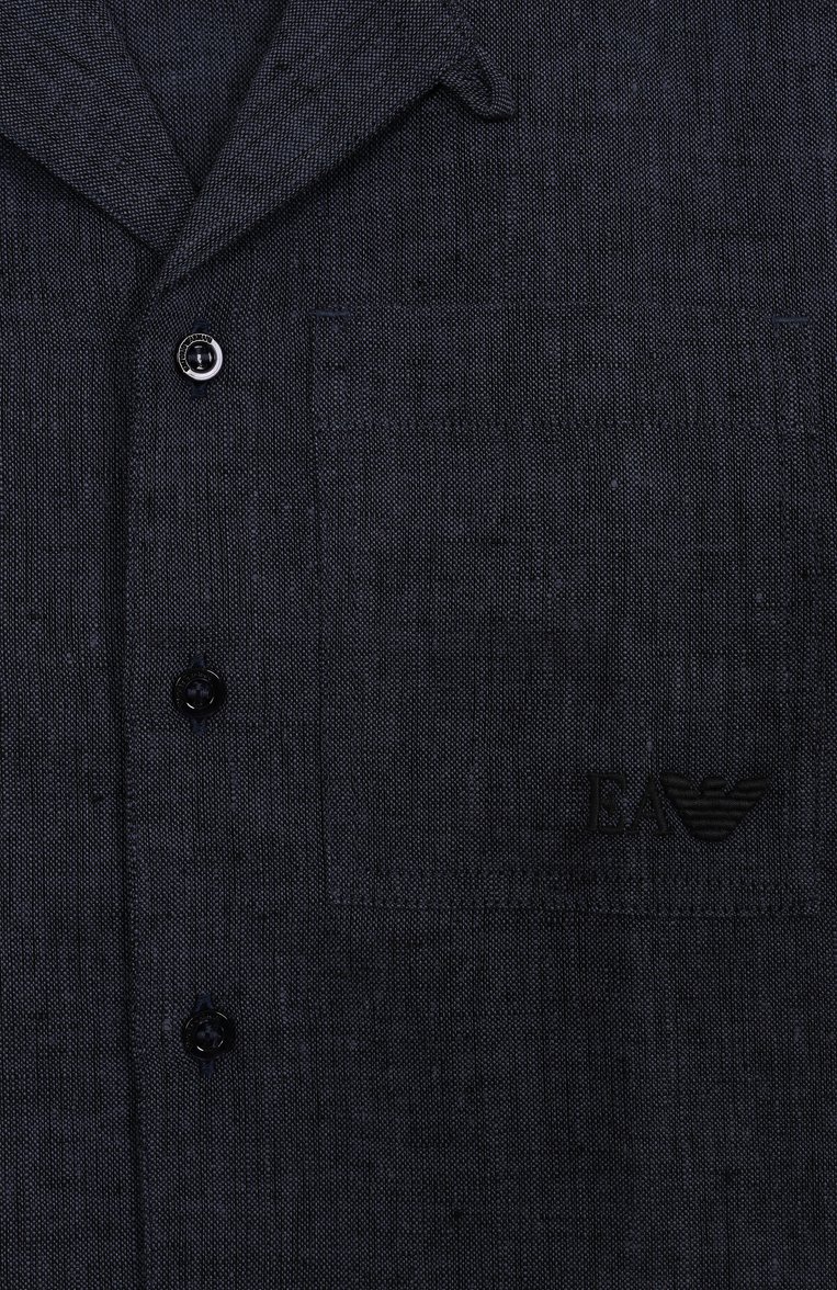 Льняная рубашка EMPORIO ARMANI, арт. EB000075/AF12878, фото 1