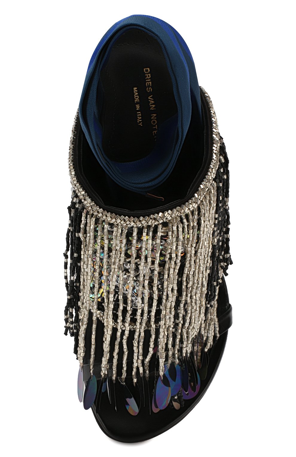 Комбинированные босоножки DRIES VAN NOTEN, арт. WS25/280/100/QU167, фото 5