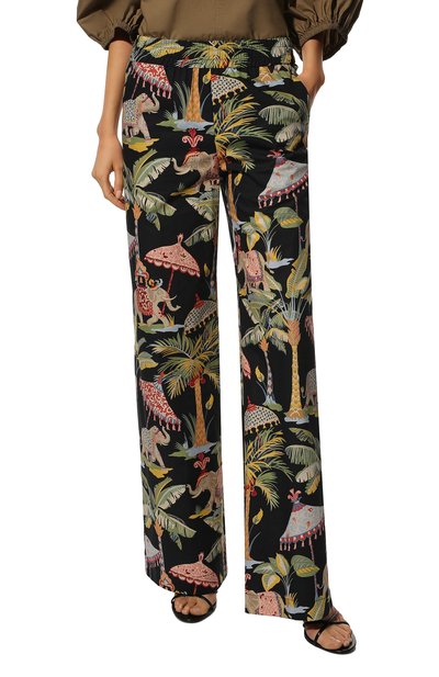 Хлопковые брюки REDVALENTINO, арт. XR0RBF65/6ET, фото 3