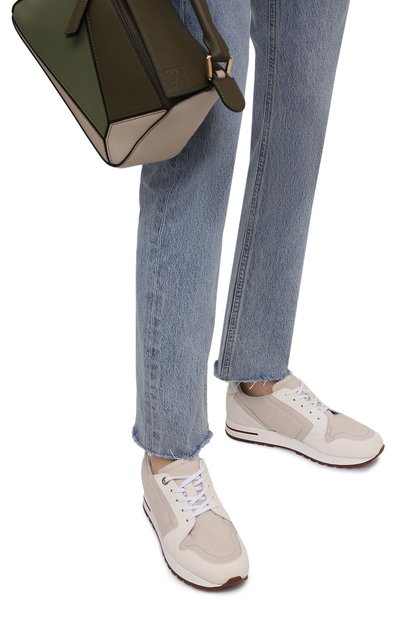 Комбинированные кроссовки my wind LORO PIANA, арт. FAL0090, фото 3