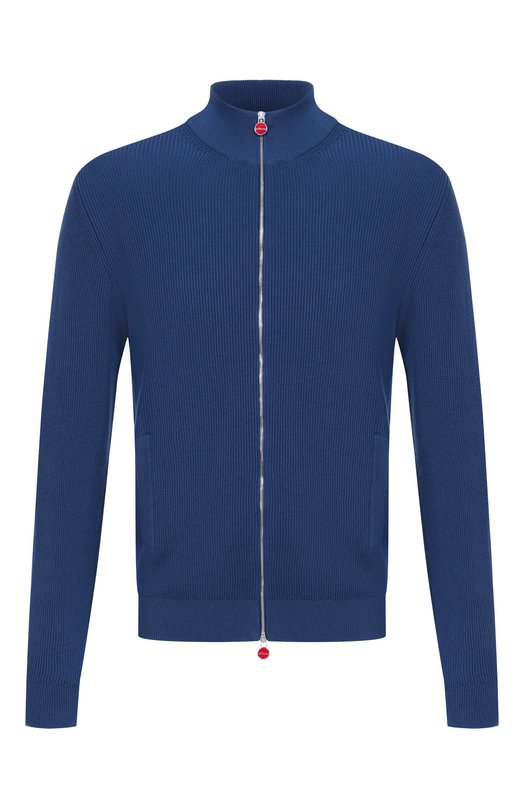 Хлопковый кардиган Kiton UMK0947 Синий UMK0947