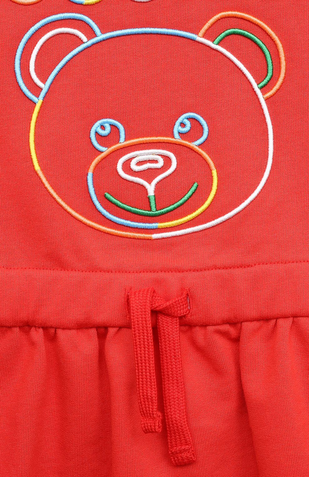 Хлопковое платье MOSCHINO, арт. HDV0BF/LCA30/4A-8A, фото 3