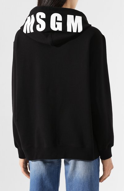 Хлопковое худи MSGM, арт. 2841MDM68 207299, фото 4