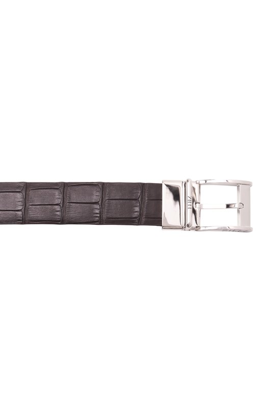 Ремень из кожи каймана Zilli BR0135M1002VPAL00 Коричневый  BR0135M1002VPAL00 Фото 4