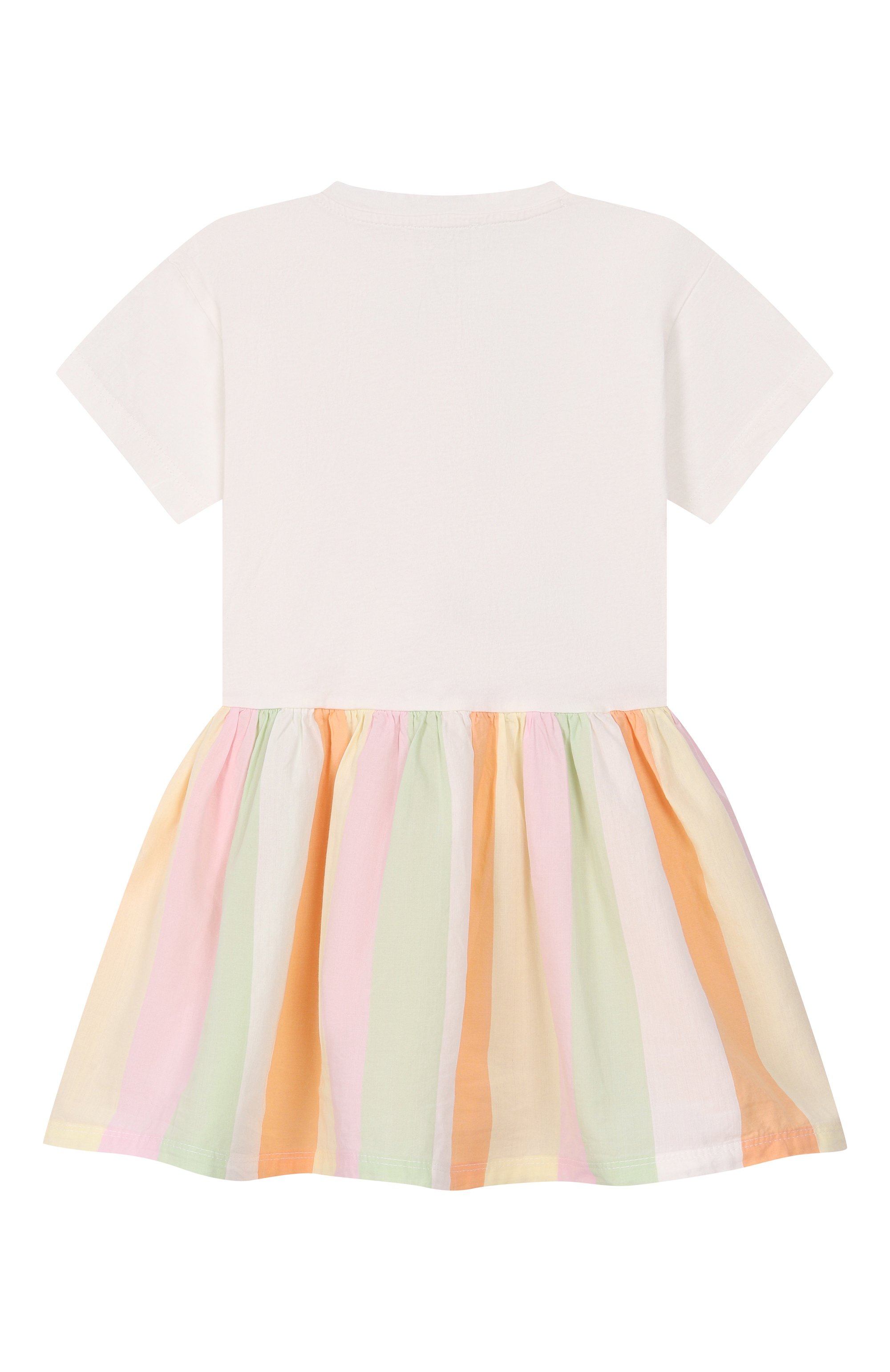 Хлопковое платье KENZO кремового цвета по цене 19700 руб., арт. K61819, фото 2 Хлопковое платье KENZO, арт. K61819, фото 2