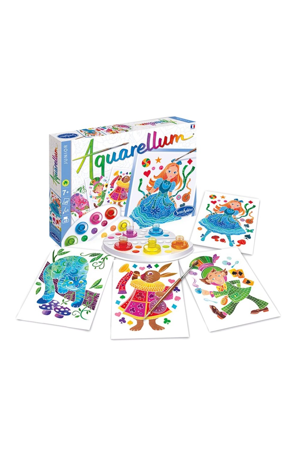 Акварельная раскраска алиса в стране чудес SENTOSPHERE, арт. 6501, фото 1