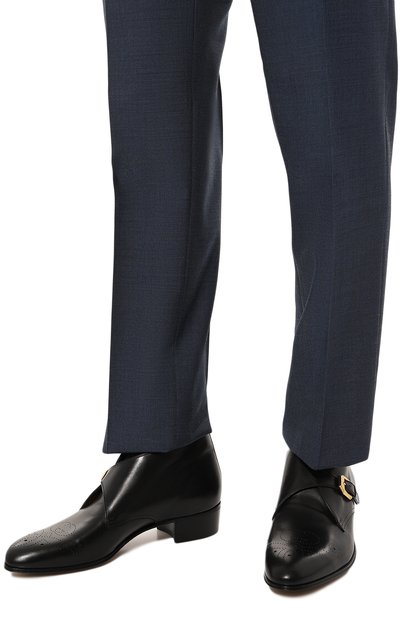 Кожаные ботинки GUCCI, арт. 596921 06F00, фото 3