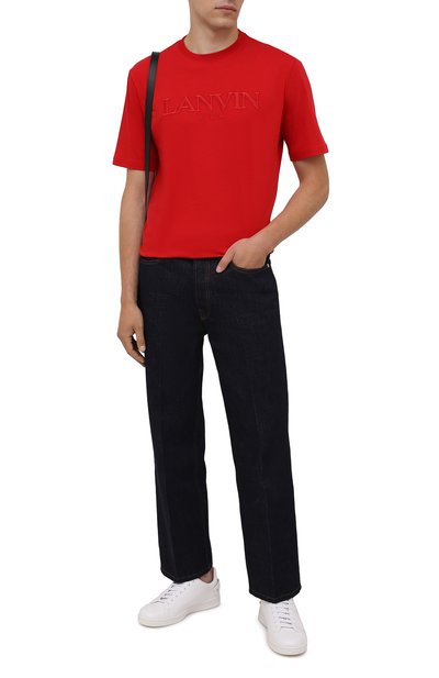 Хлопковая футболка LANVIN, арт. RM-TS0002-J007-A21, фото 2