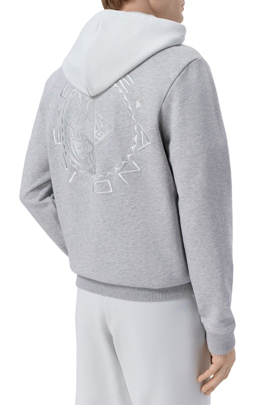 Хлопковое худи Bogner Fire+Ice 84327936 Серый  84327936 Фото 4