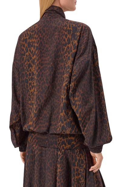 Шелковый бомбер BALENCIAGA, арт. 850787/TSL71, фото 4