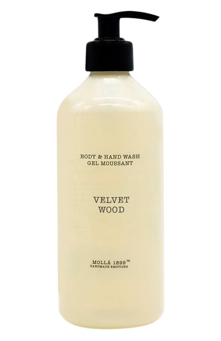 Женского нежное жидкое мыло для рук velvet wood (500ml) CERERIA MOLLA 1899, арт. 8424405011874