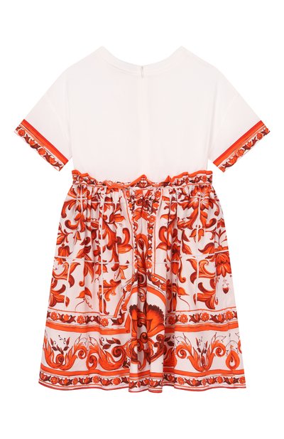 Хлопковое платье DOLCE & GABBANA, арт. L5JDBF/G7P4G_001, фото 2