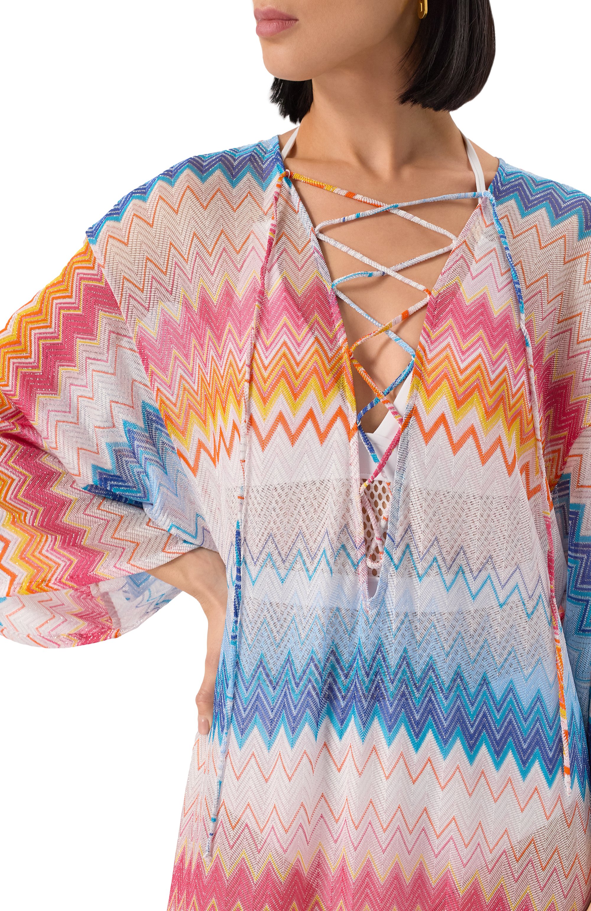 Туника из вискозы MISSONI, арт. MC23SQ06/BR00ZY, фото 5