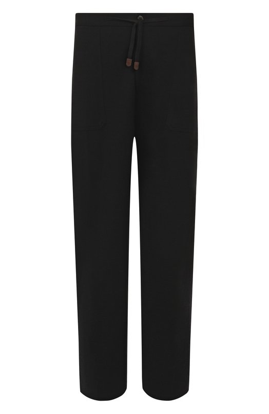 Шерстяные брюки Marco Pescarolo BAIAM/52Y06 Чёрный BAIAM/52Y06