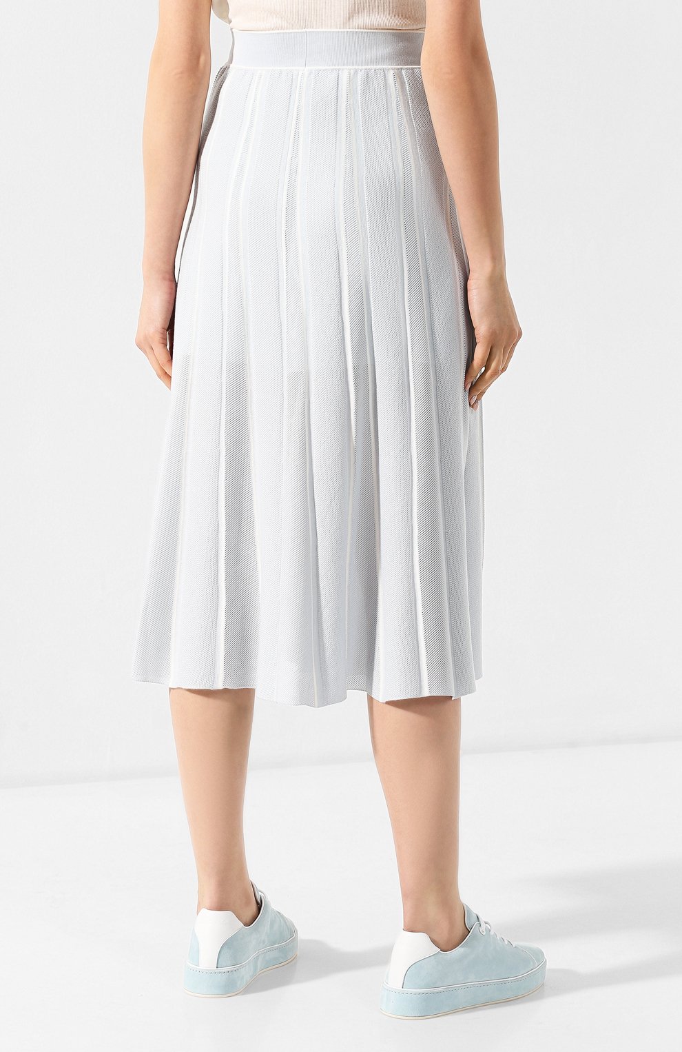 Юбка из смеси кашемира и шелка LORO PIANA, арт. FAI6096, фото 4