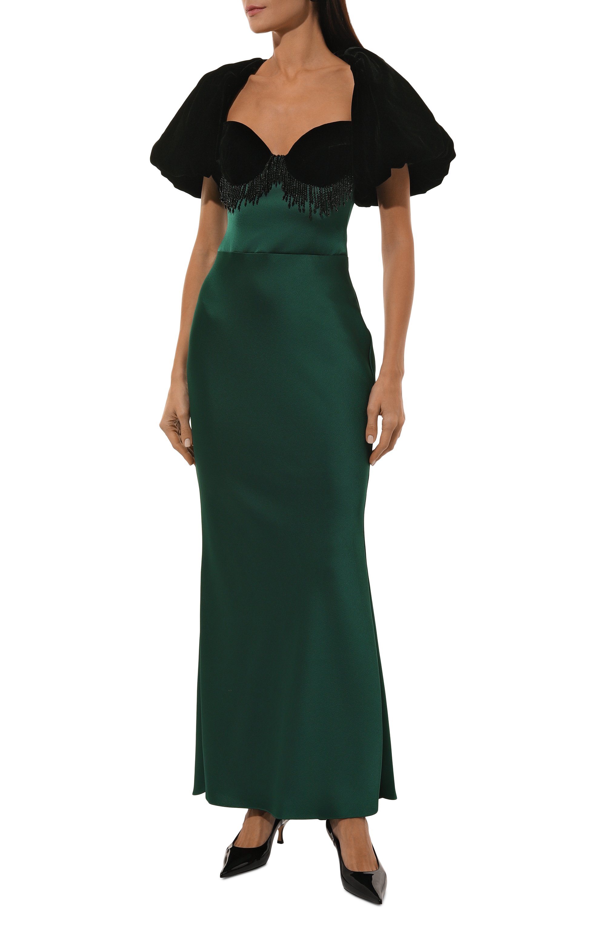 Комбинированное платье RASARIO, арт. RS24F069DX118, фото 2