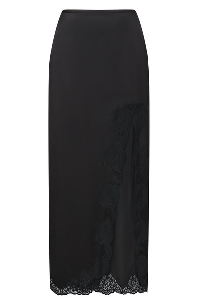 Женская атласная юбка VALENTINO, арт. 9B0RAFQ0/8M6