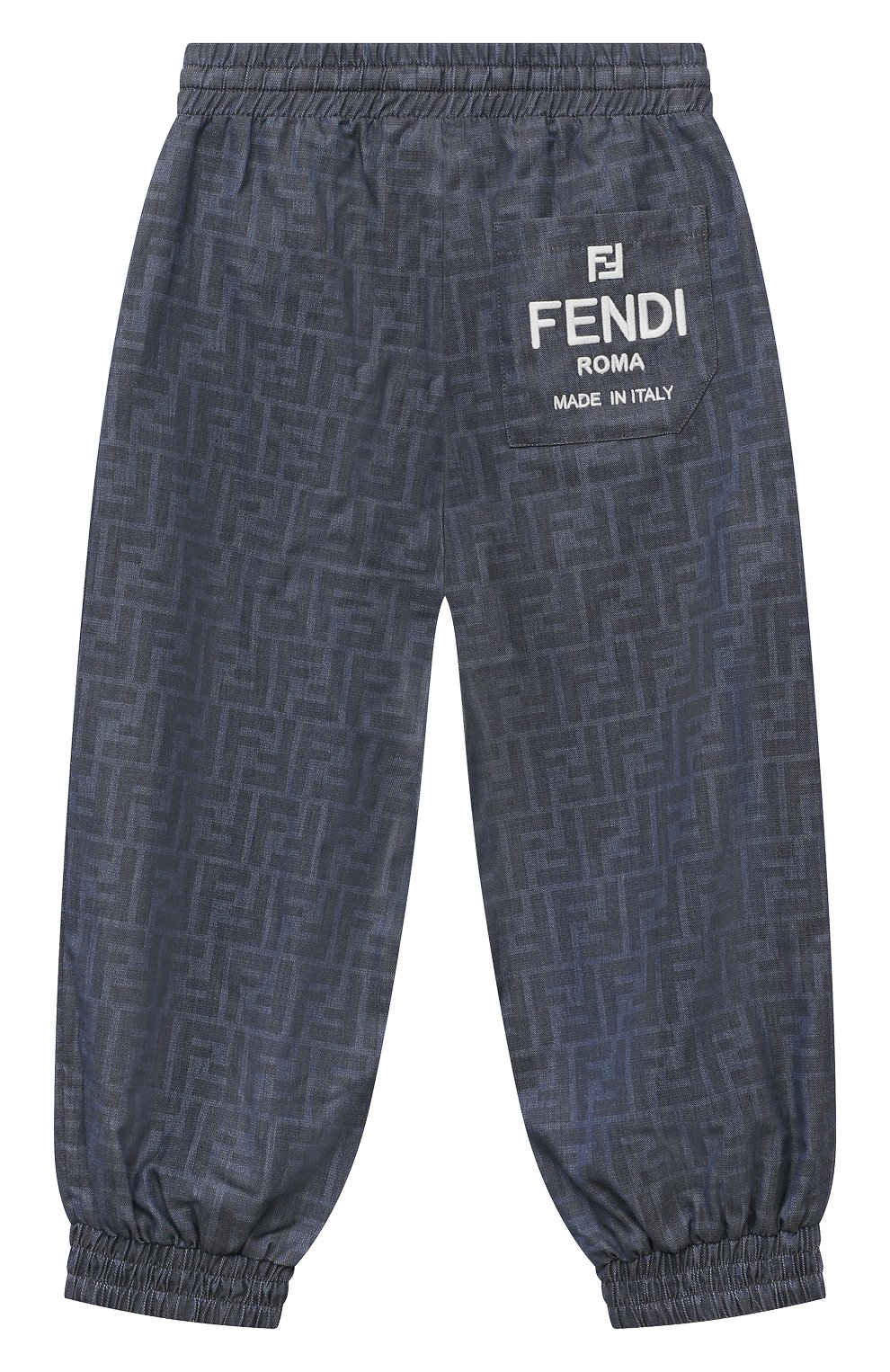 Хлопковые джоггеры FENDI, арт. JMF431/AMIX/4-6, фото 2
