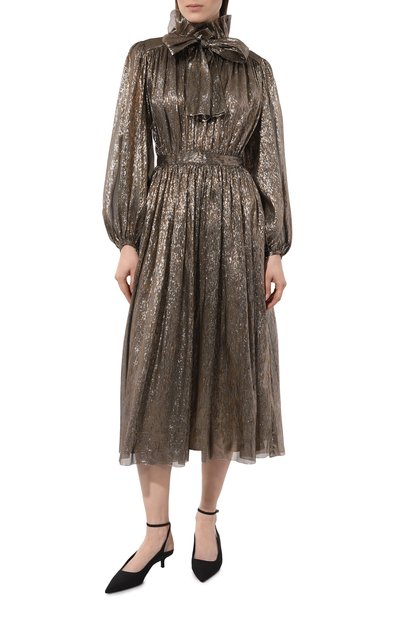 Шелковое платье VIKA GAZINSKAYA, арт. FW23-24-13122, фото 3