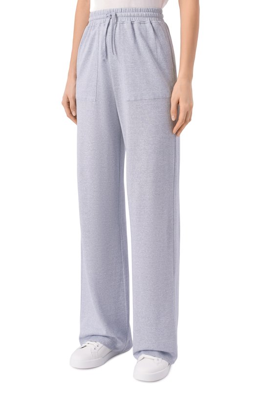 Брюки из шелка и льна MVST M26.CSW.T401/LIN0LUX 43127 Голубой  M26.CSW.T401/LIN0LUX 43127 Фото 3