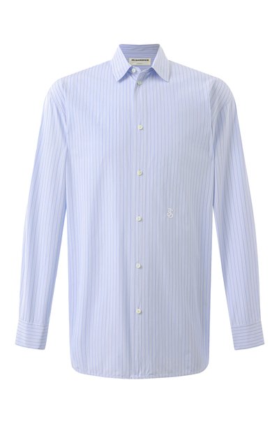 Мужская хлопковая рубашка JIL SANDER, арт. J24DL0105/J45177
