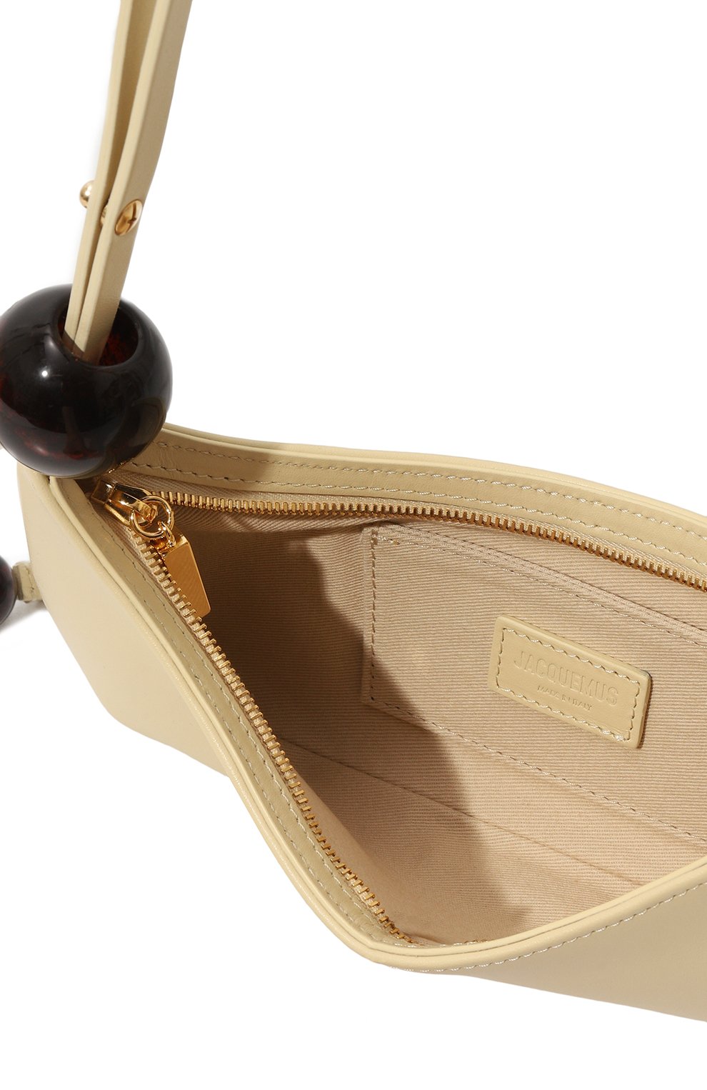 Сумка le bisou JACQUEMUS кремового цвета по цене 75350 руб., арт. 23H/231BA057-3060, фото 5 Сумка le bisou JACQUEMUS, арт. 23H/231BA057-3060, фото 5