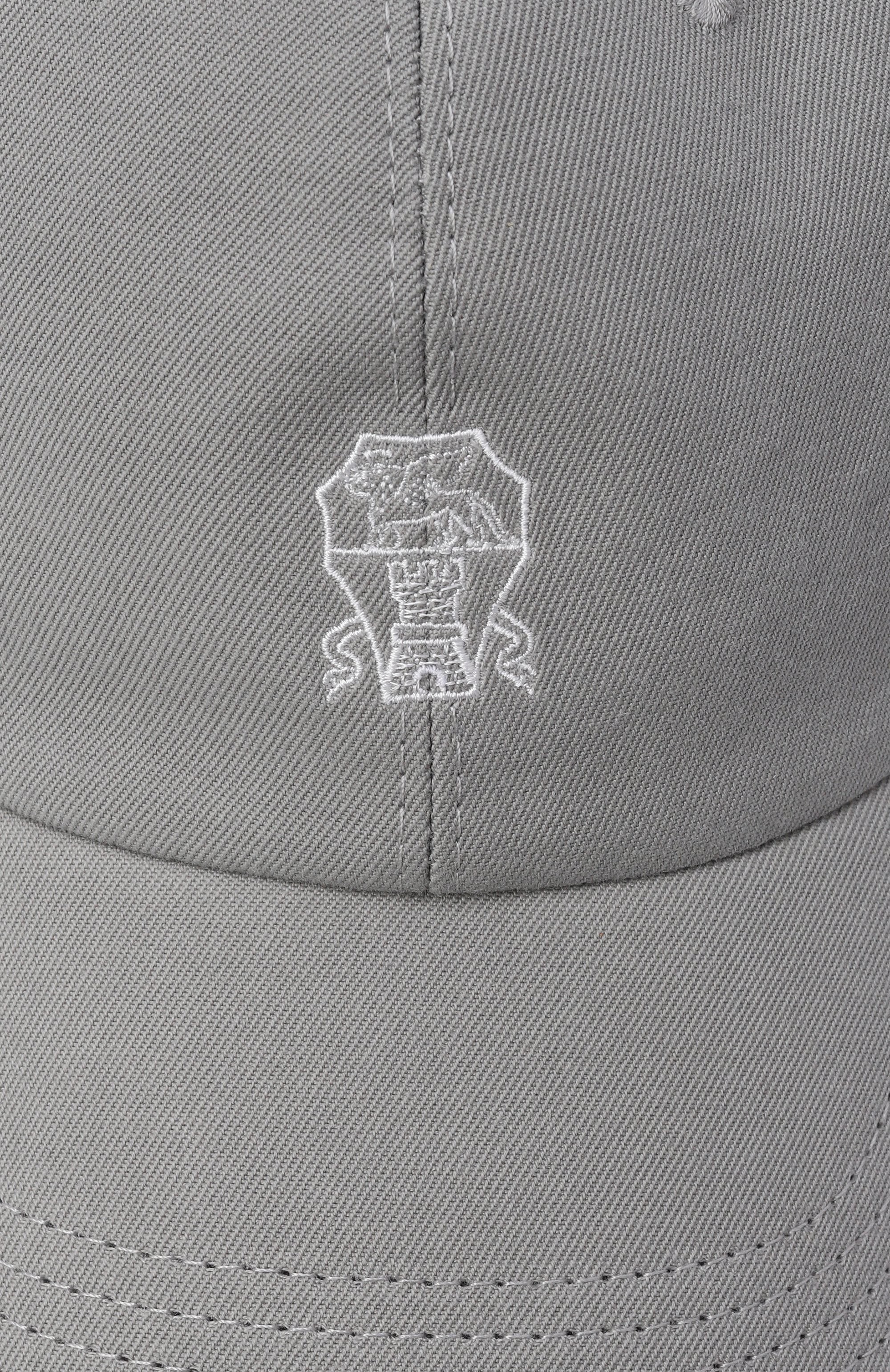 Хлопковая бейсболка BRUNELLO CUCINELLI, арт. B252DW322C, фото 3