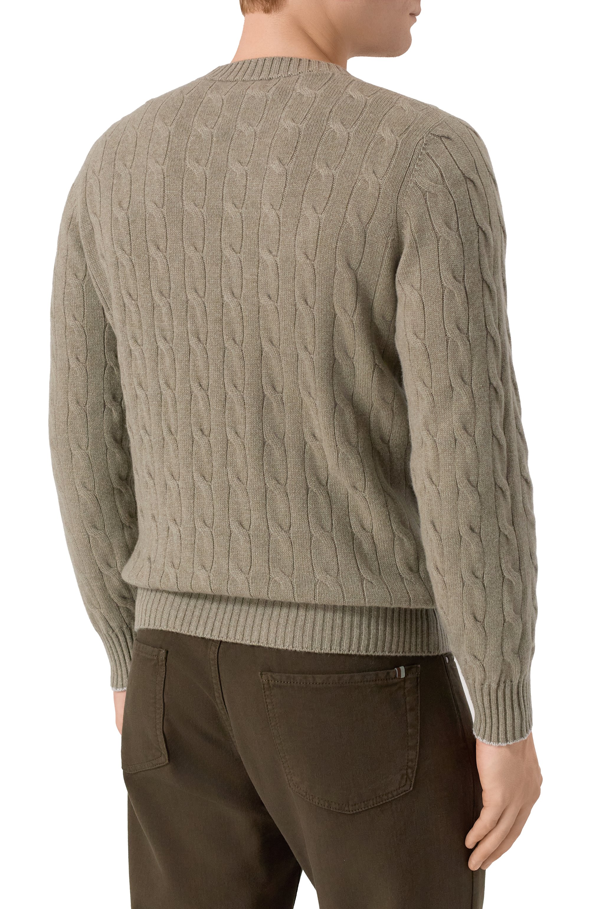 Кашемировый джемпер BRUNELLO CUCINELLI, арт. M22707200, фото 4