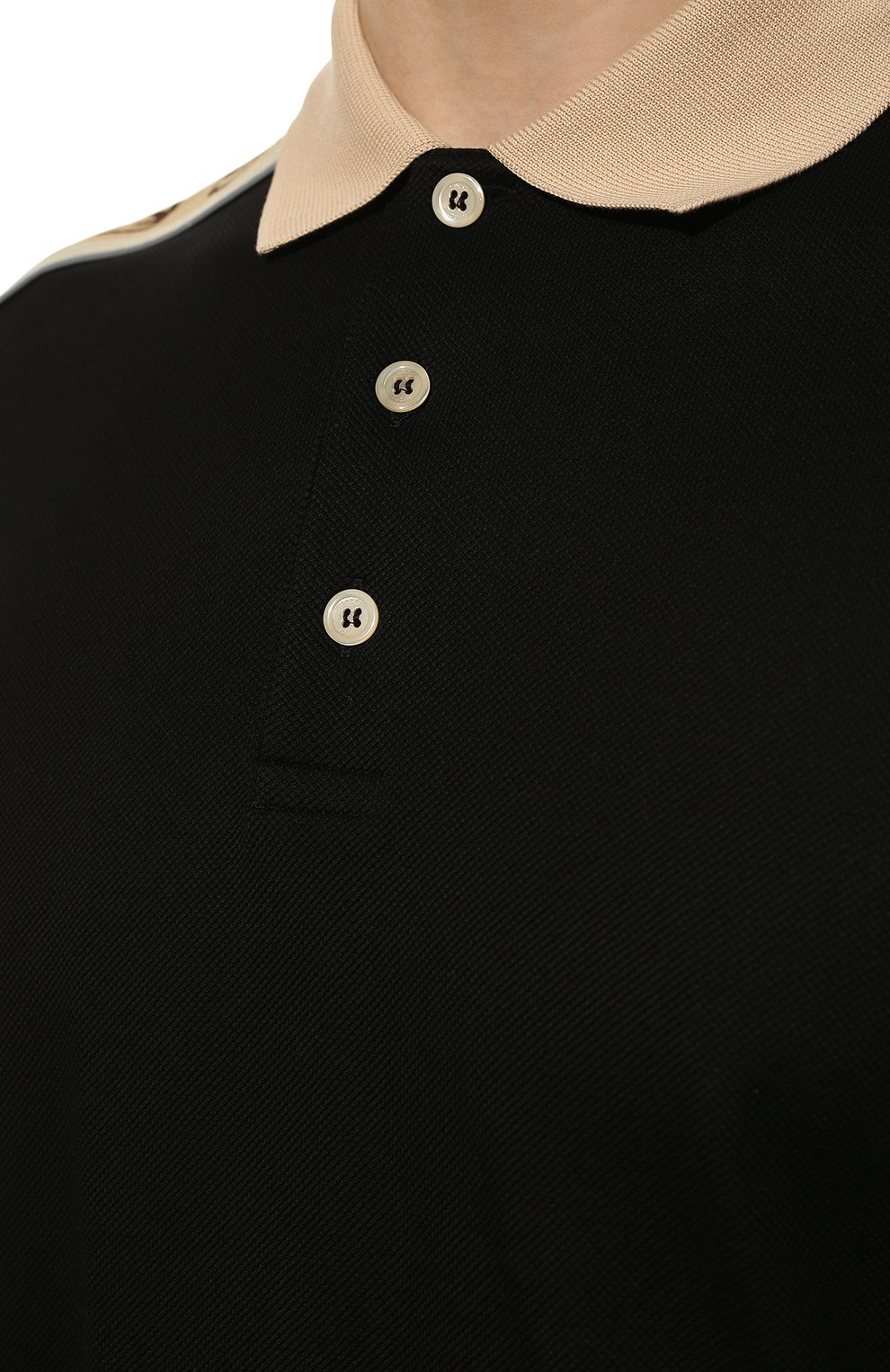 Хлопковое поло GUCCI, арт. 598949/XJB0Q, фото 5