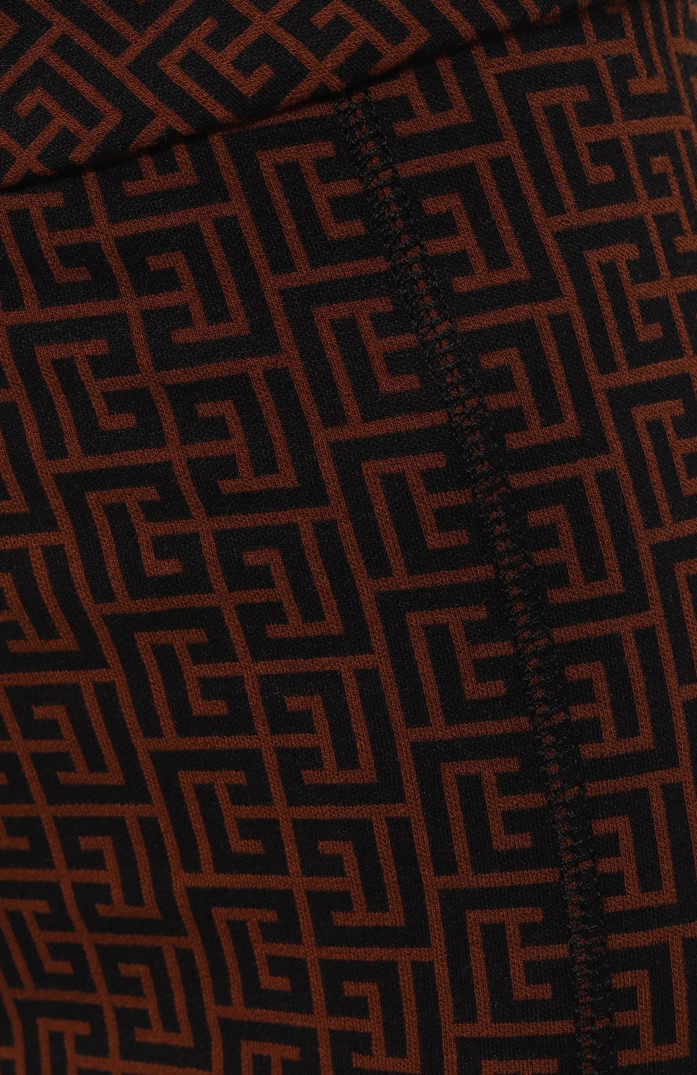 Хлопковые легинсы BALMAIN, арт. AF00C035JC97, фото 5