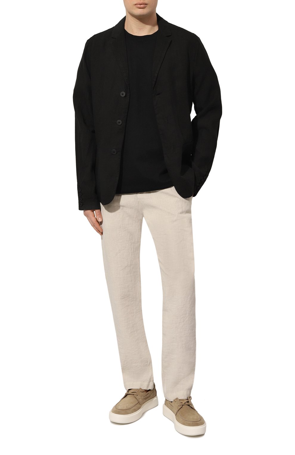 Льняной пиджак TRANSIT, арт. CFUTRWD134, фото 2