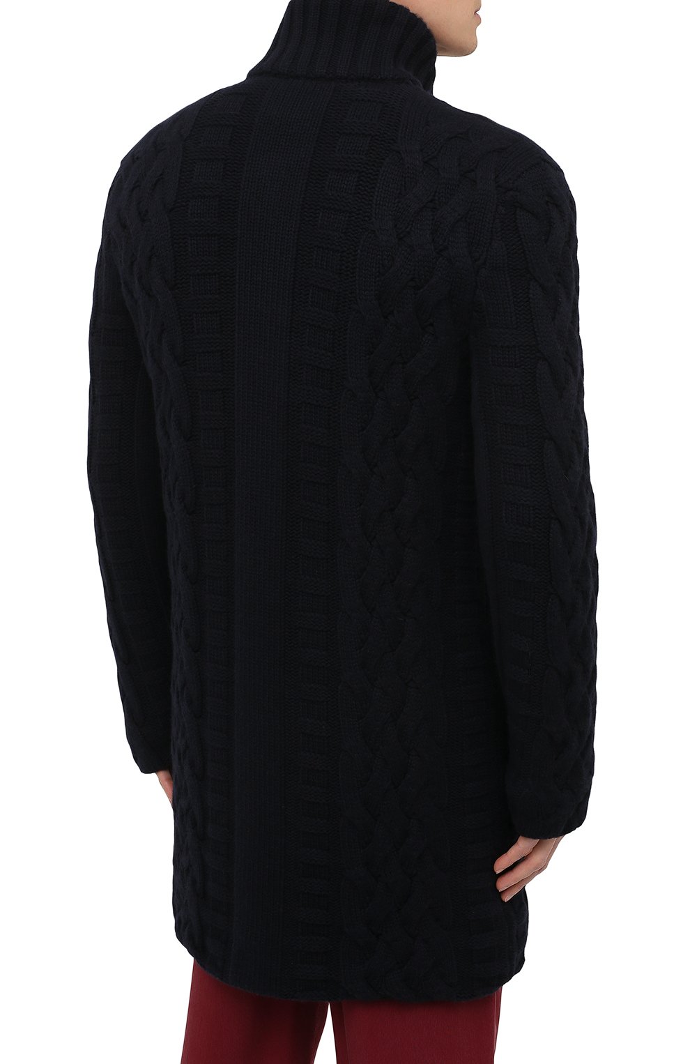 Кашемировый кардиган с меховой подкладкой KITON, арт. UMK0015C, фото 4