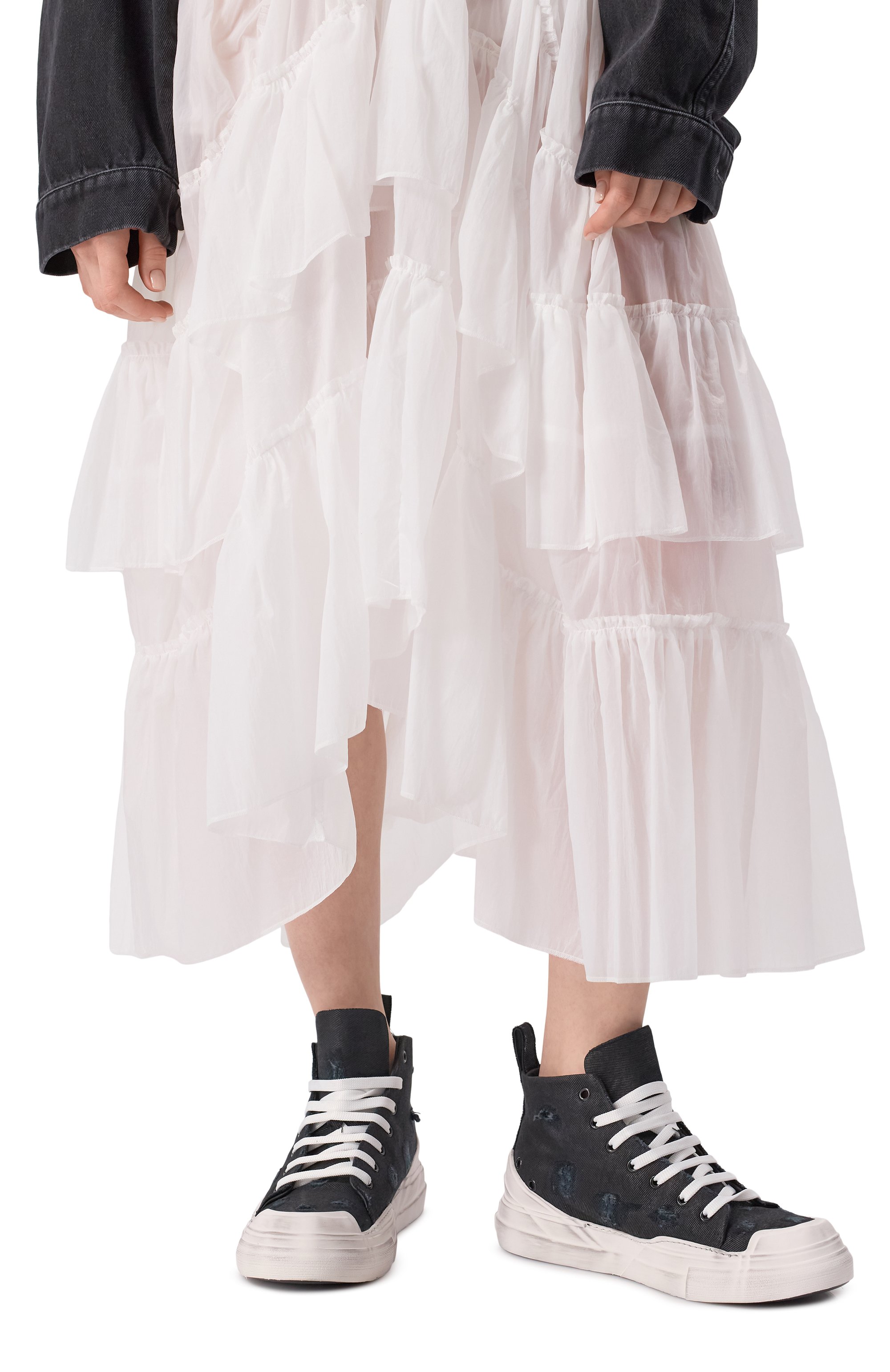 Текстильные кеды mamba MATTIA CAPEZZANI, арт. W495/JEANS STRAPPI, фото 3