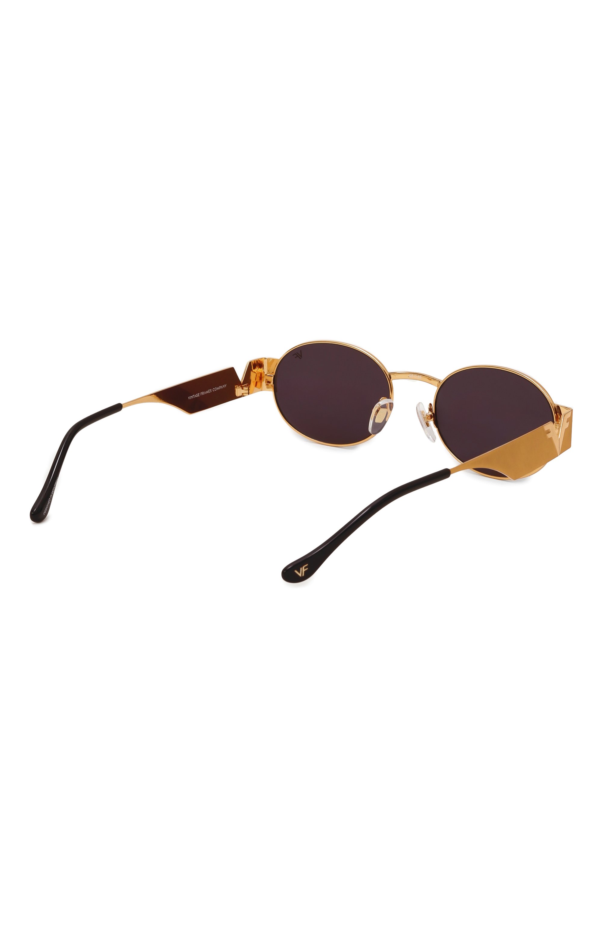 Солнцезащитные очки VINTAGE FRAMES, арт. CYPHER 24K YELL0WG0LD/BLACK, фото 5