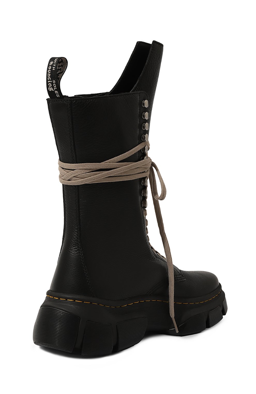 Кожаные ботинки rick owens x dr. martens 1918 dmxl RICK OWENS черного цвета по цене 47900 руб., арт. DM01D7808, фото 5 Кожаные ботинки rick owens x dr. martens 1918 dmxl RICK OWENS, арт. DM01D7808, фото 5