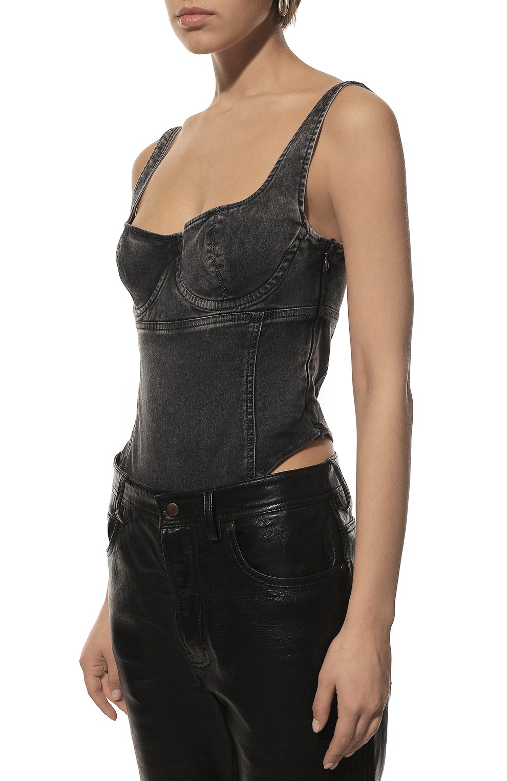 Джинсовое боди DIESEL, арт. A03755/069ZM, фото 3