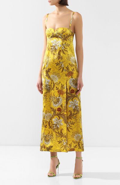 Шелковое платье DRIES VAN NOTEN, арт. 201-11058-9413, фото 3