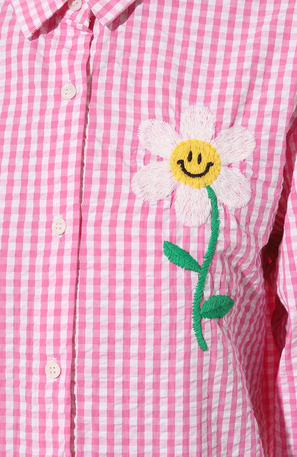 Хлопковая рубашка MC2 SAINT BARTH, арт. STBW/BRIGITTE/05356D, фото 5