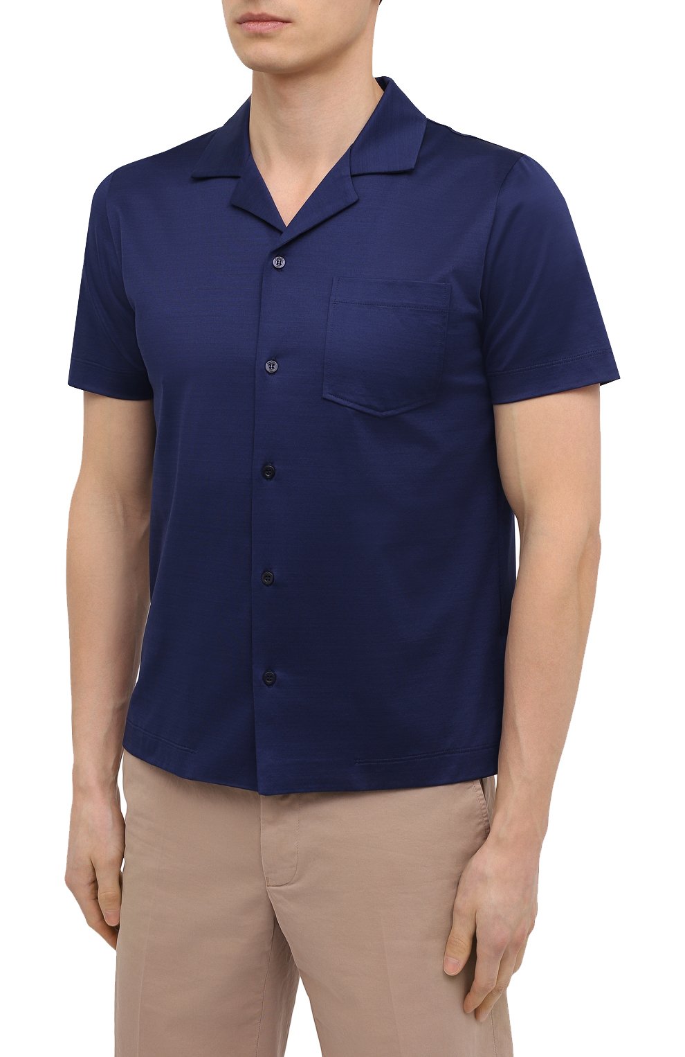 Хлопковая рубашка CANALI, арт. T0643/MJ00002, фото 3