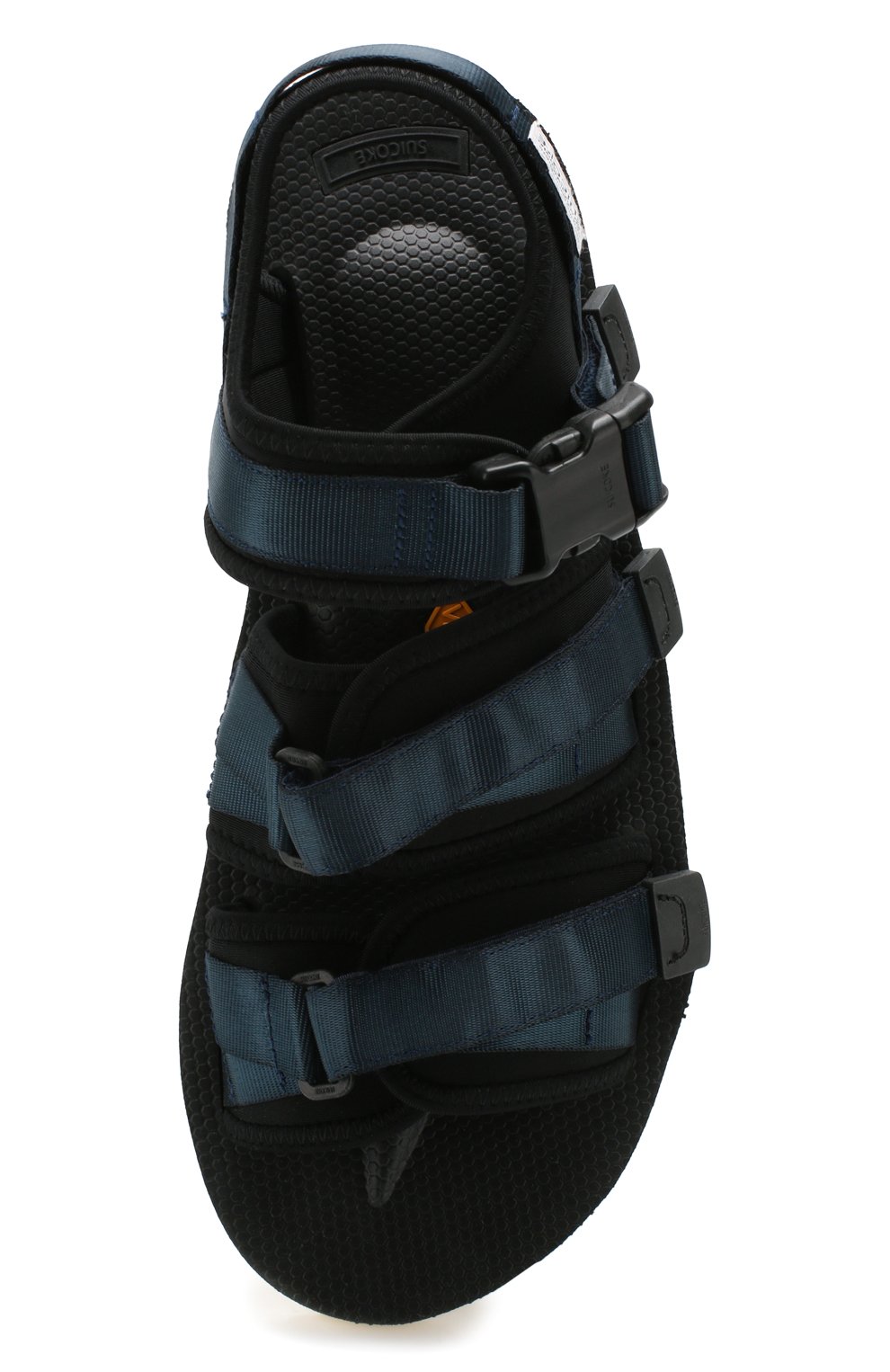 Текстильные сандалии SUICOKE темно-синего цвета по цене 21850 руб., арт. 0G-052V, фото 5 Текстильные сандалии SUICOKE, арт. 0G-052V, фото 5