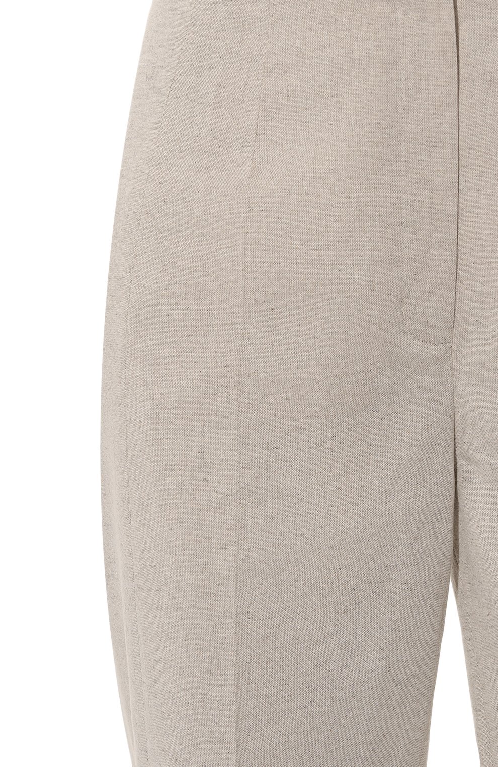 Льняные брюки RUBAN молочного цвета по цене 38700 руб., арт. RSS23-7.3.45.10, фото 5 Льняные брюки RUBAN, арт. RSS23-7.3.45.10, фото 5