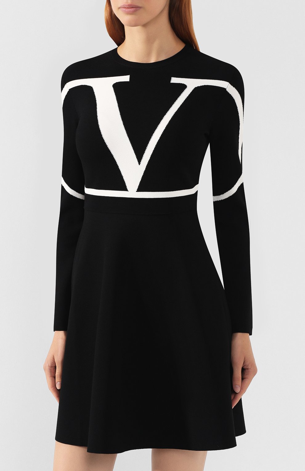 Платье из вискозы VALENTINO, арт. SB3KD01P4SA, фото 3