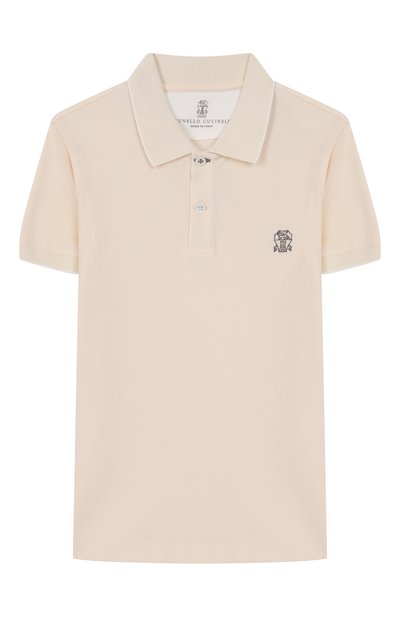 Хлопковое поло BRUNELLO CUCINELLI, арт. BE854T315C, фото 1